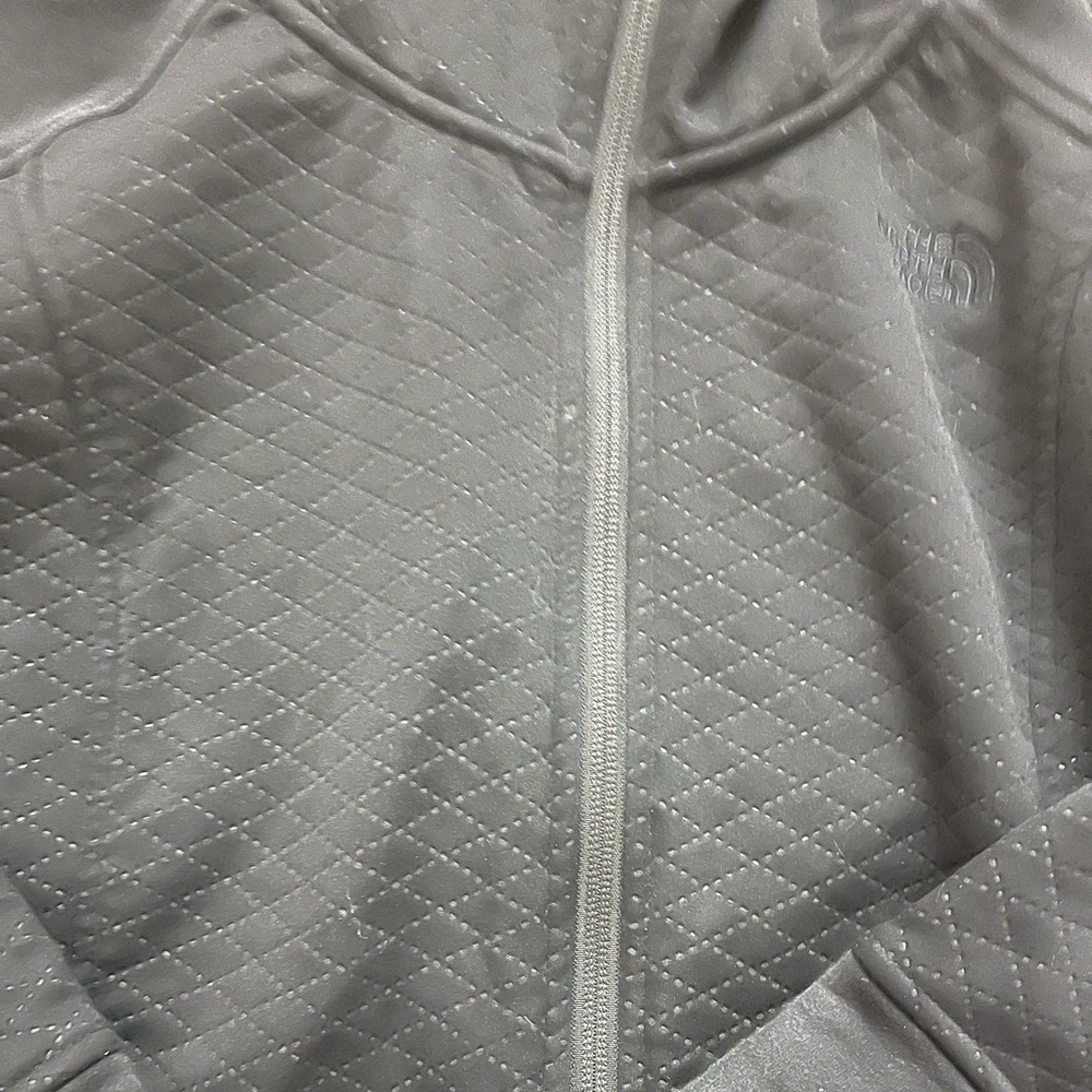 North Face Quilted Hooded Jacket Womens - Picture 2 of 5